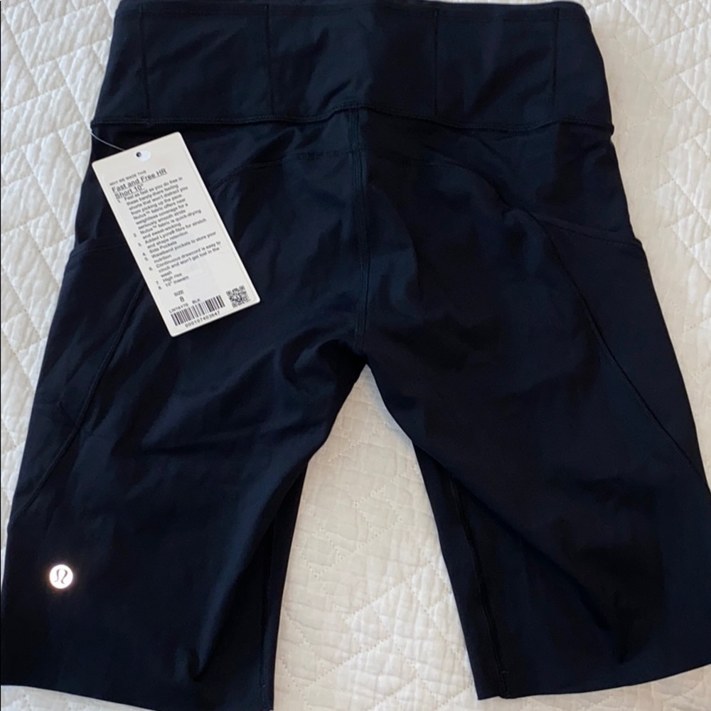 Lululemon Fast And Free Short 10" 
Non-Reflective